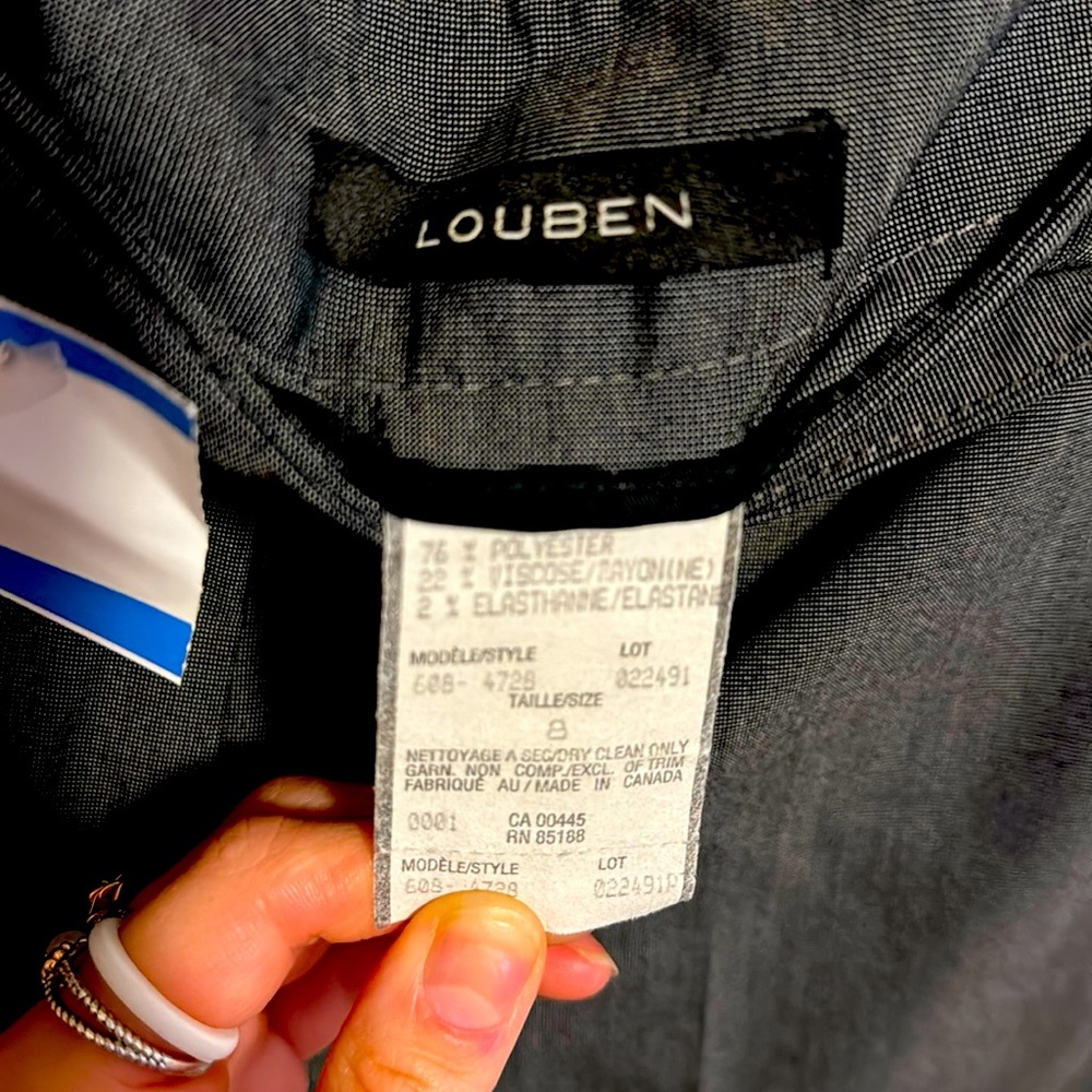 Dark grey dress pants